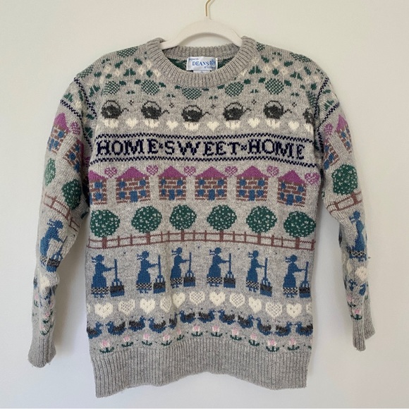 Deans of Scotland Sweaters - VINTAGE Deans of Scotland 100% Wool Shetland Sweater, Small | Excellent Cond.